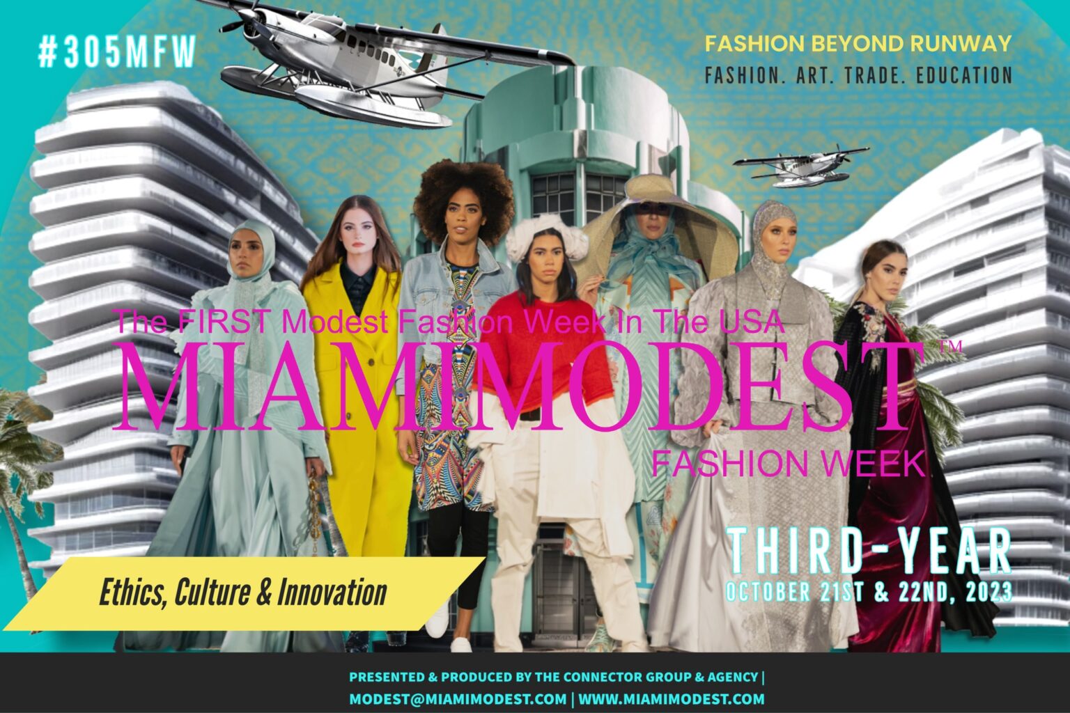 Miami Modest Fashion Week 2023 - Modestrade.com
